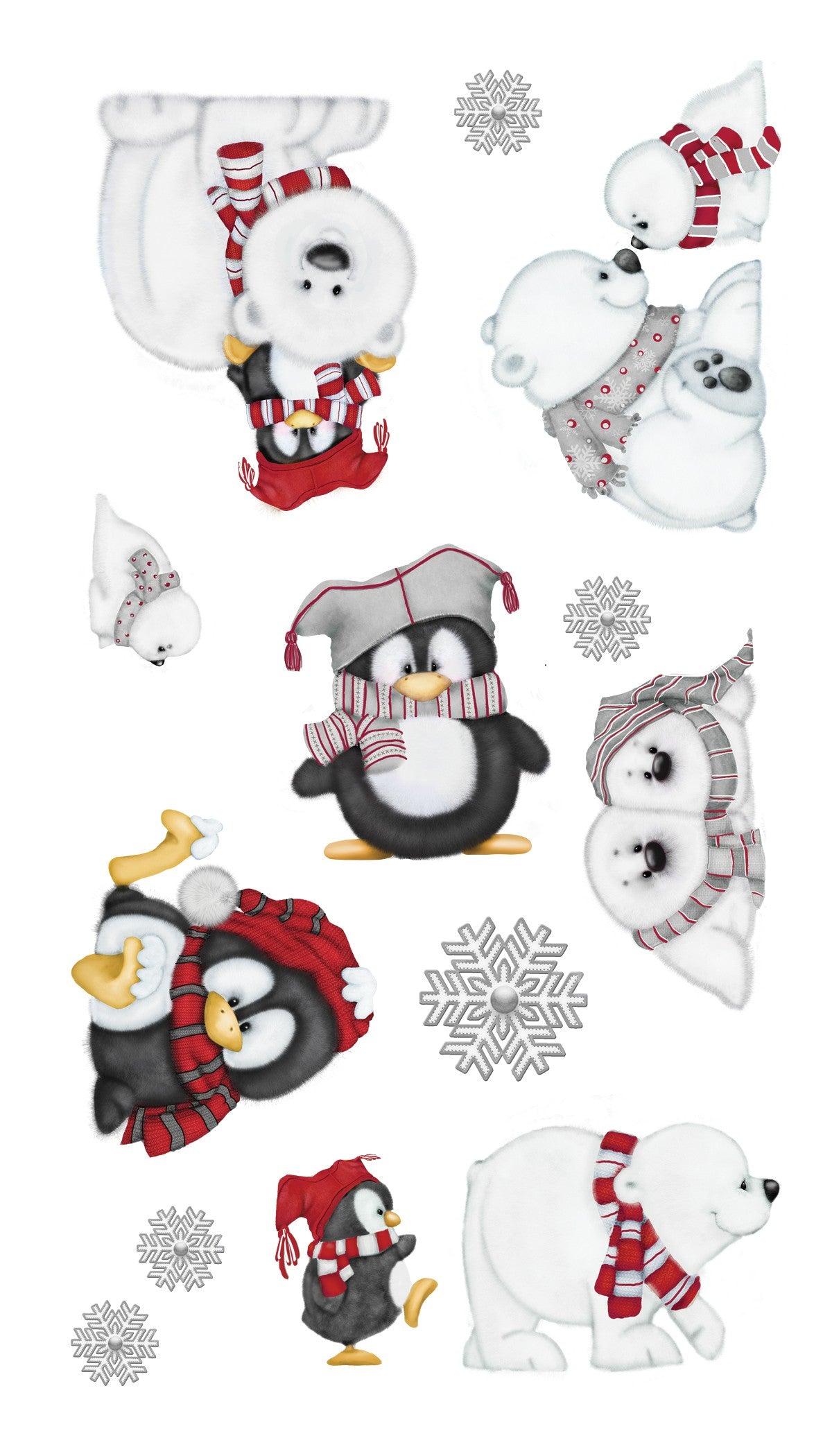 Arctic Antics Peel and Stick Wall Decals