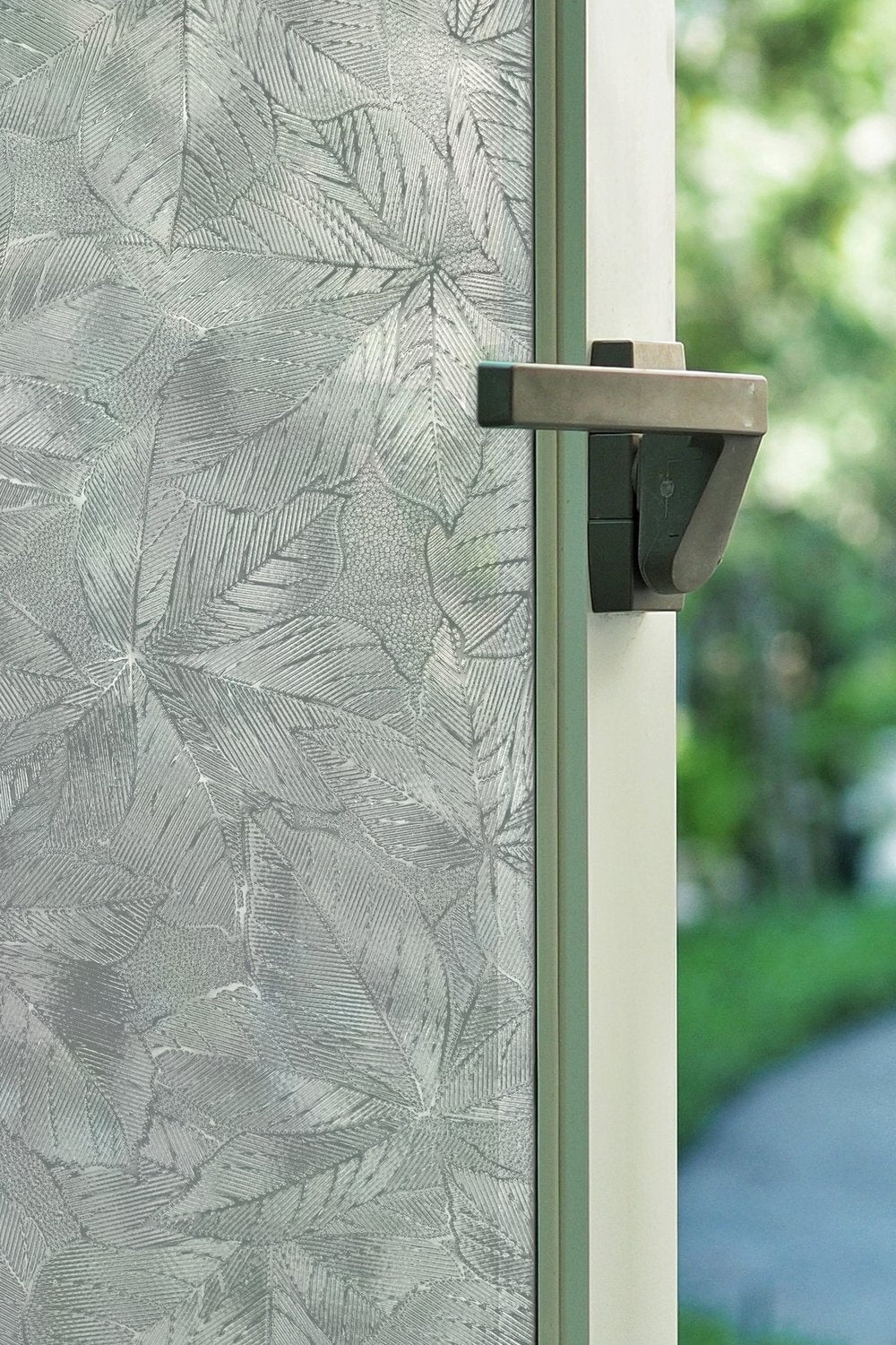 Elm Etched Glass Privacy Static Cling Window Film 24" x 36"