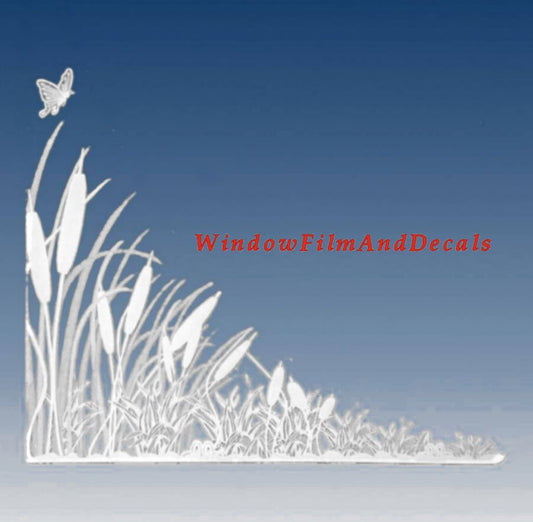Static Cling Window Decals for Corners of Windows