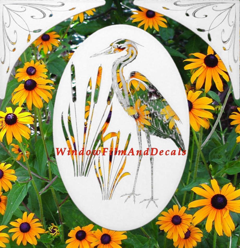 static cling corners and oval window film decals