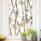 Glass Bamboo Stained Glass Decorative Static Cling Window Film 24" x 36"
