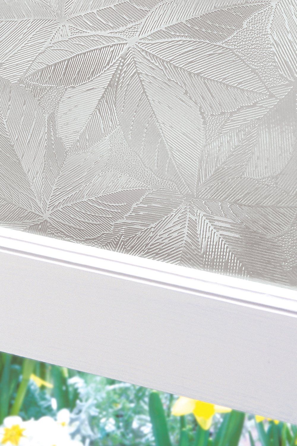 Elm Etched Glass Privacy Static Cling Window Film 24" x 36"