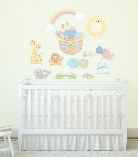 wall decals for bedroom wall sticker decal nursery décor kids bedroom stickers wall stickers kids noahs ark wall decals noahs arc stickers