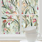 Spanish Garden Stained Glass Privacy Static Cling Window Film 24" x 36"